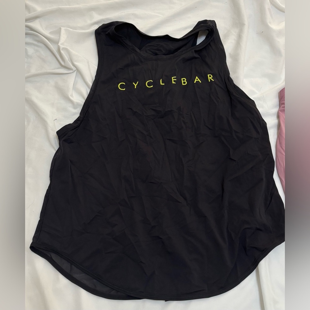 CycleBar Black Tank Top
